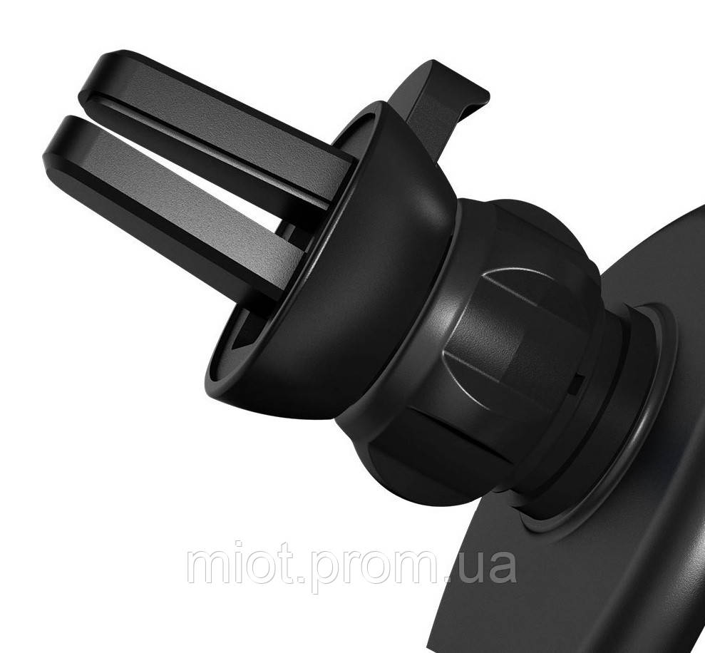 Автомобильное крепление Xiaomi COOWOO Gravity induction car phone holder T100 Black - фото 3 - id-p1442308413