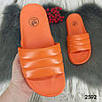 Жіночі гумові шлепанці сланці "Полоски" різні кольору, фото 4