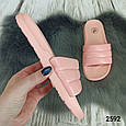 Жіночі гумові шлепанці сланці "Полоски" різні кольору, фото 9