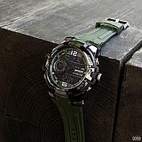 Водонепроницаемые часы мужские наручные армейские милитари Sanda 6015 Оригинал