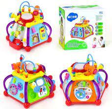 Мультибокс 806 (12/2) піраміда-логіка, звук, світло, на батарейці, у кор-ке, фото 1