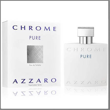 Azzaro Chrome Pure туалетна вода 100 ml. (Аззаро Хром Пур), фото 1