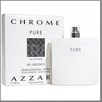 Azzaro Chrome Pure туалетная вода 100 ml. (Тестер Аззаро Хром Пур)