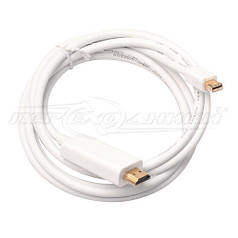 Кабель Mini DisplayPort (Thunderbolt) to HDMI, 1.8 м,білий