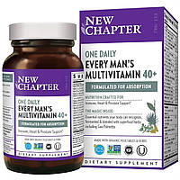 Щоденні Мультівітаміни Для Чоловіків 40+, Every Man's, New Chapter, 24 Таблетки