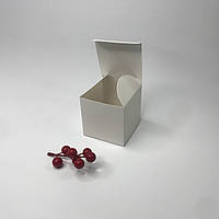 Коробка для сувениров, 75*75*75 мм, без окна, белая