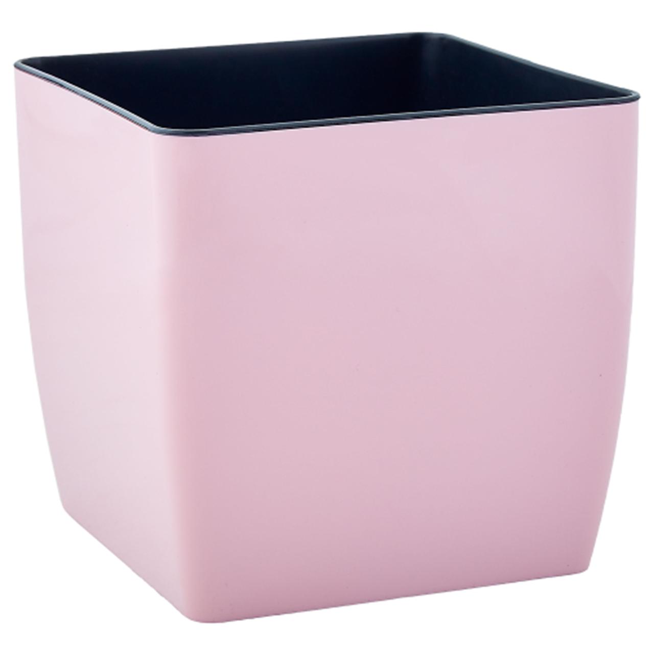 Вазон Квадро подвійний низький 22х21 см 8 л фрезія Алеана, фото 1