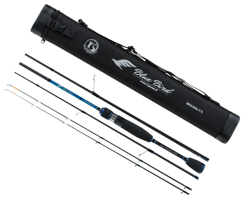 Спінінг Favorite Blue Bird NEW Compact BBC-634UL-T/S 1.9m 2-7g Fast/Ex-Fast, фото 1