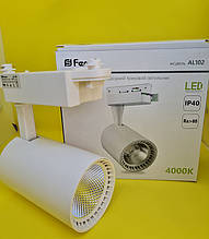 Feron AL102 12W 4000К білий трековий світлодіодний світильник