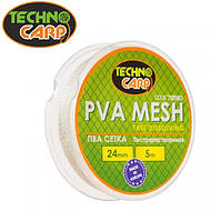 PVA сетка быстрорастворимая Techno Carp PVA Mesh 24мм