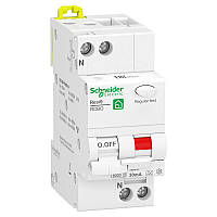 Автоматичний вимикач диференціального струму Schneider Electric RESI9 1п+N 32A C 30 mA AC 6 кА