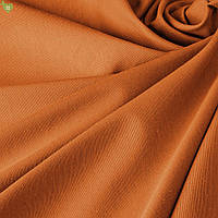 Однотонная декоративная ткань оранжевого цвета тефлон DRK-81010