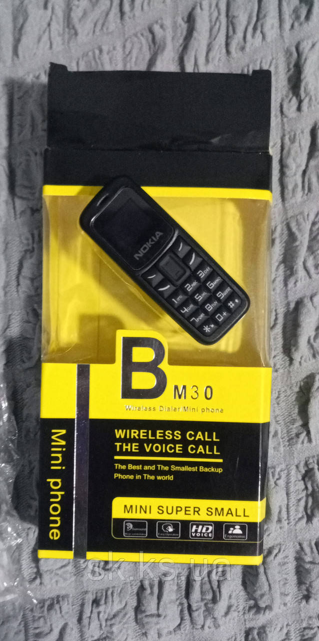 BM 30 - bluetooth міні телефон