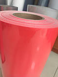 Світловідбивна термоплівка FLEX для одягу Жовтогаряча 1 метр, фото 7