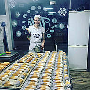 Шапка таблетка з вашим логотипом Біла, фото 2