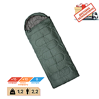 Спальний мешок-одеяло с капюшоном летний Totem Fisherman XXL (+ 15 / + 10/0),UTTS-013-L
