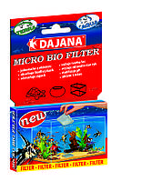 Мінеральний фільтр для видалення нітратів з води в акваріумі Dajana Micro Bio Filter 2*20 г