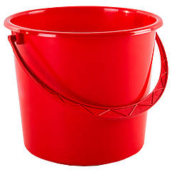 Відро кругле 24х20 см 5 л червоне Алеана