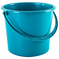 Відро кругле 30х26 см 10 л бірюзове Алеана