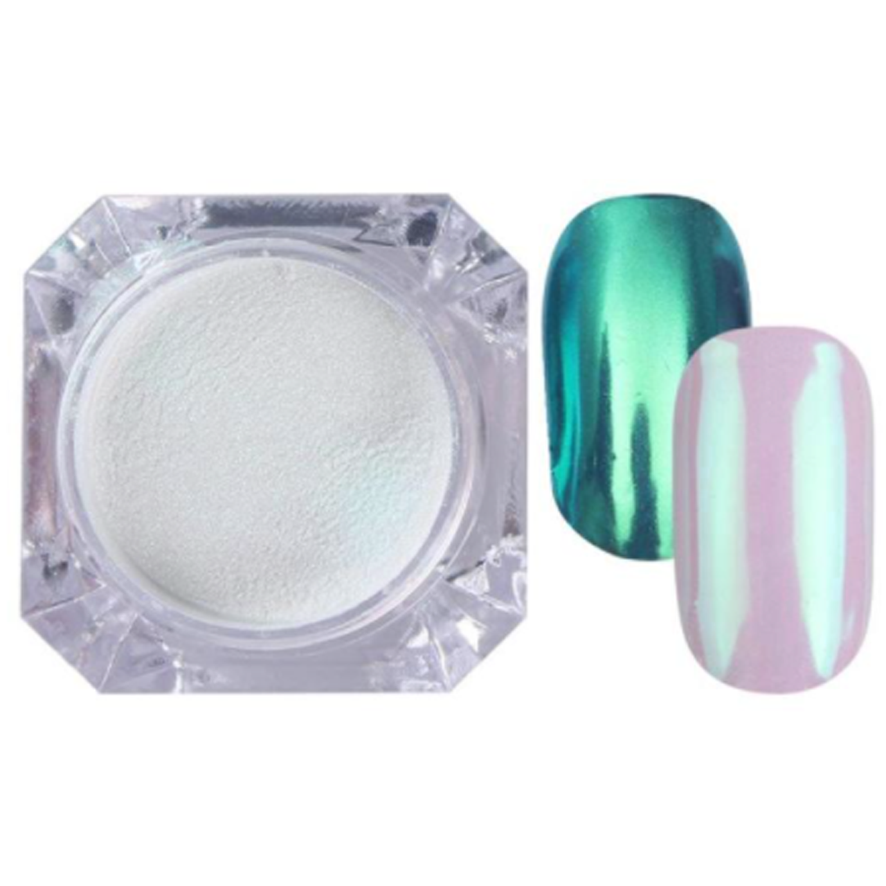 Перлова втирка No06, салатова