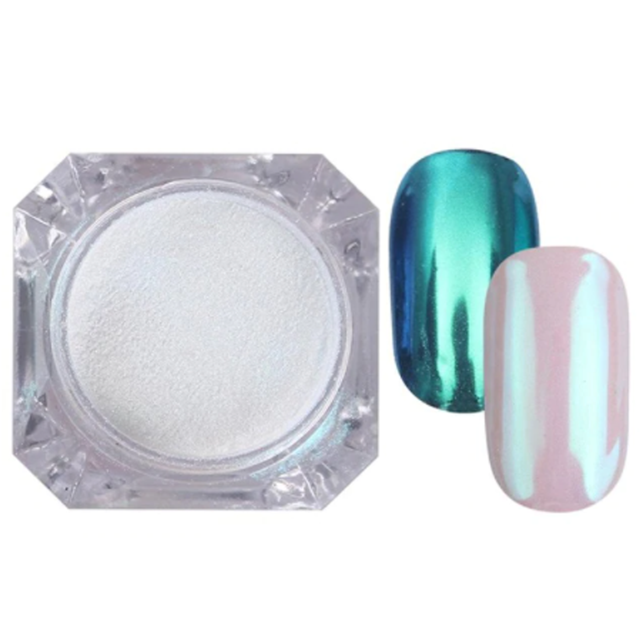 Перлова втирка No05, бірюзова