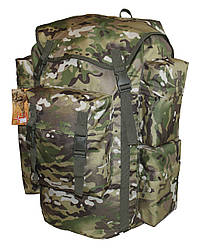 Тактичний туристичний армійський супер-міцний рюкзак 75 літрів олива Кордура 500 ден. Армія рибалка туризм