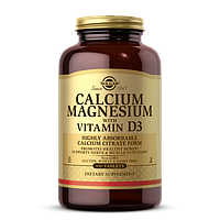 Кальций магний Д3 Solgar Calcium Magnesium with Vitamin D3 (300 таб) солгар