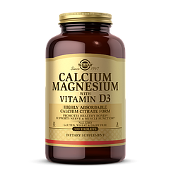 Кальцій магній Д3 Solgar Calcium Magnesium with Vitamin D3 (300 таб) солгар