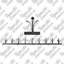 Фриз декоративний 120х1200х12х6/20х4 невальц. Арт 15.004