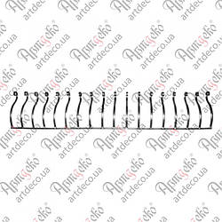 Фриз декоративний 220х1200х50х12х4 Арт 13.099.01