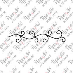 Фриз декоративний 125х610х12х6 вальц. Арт 13.094