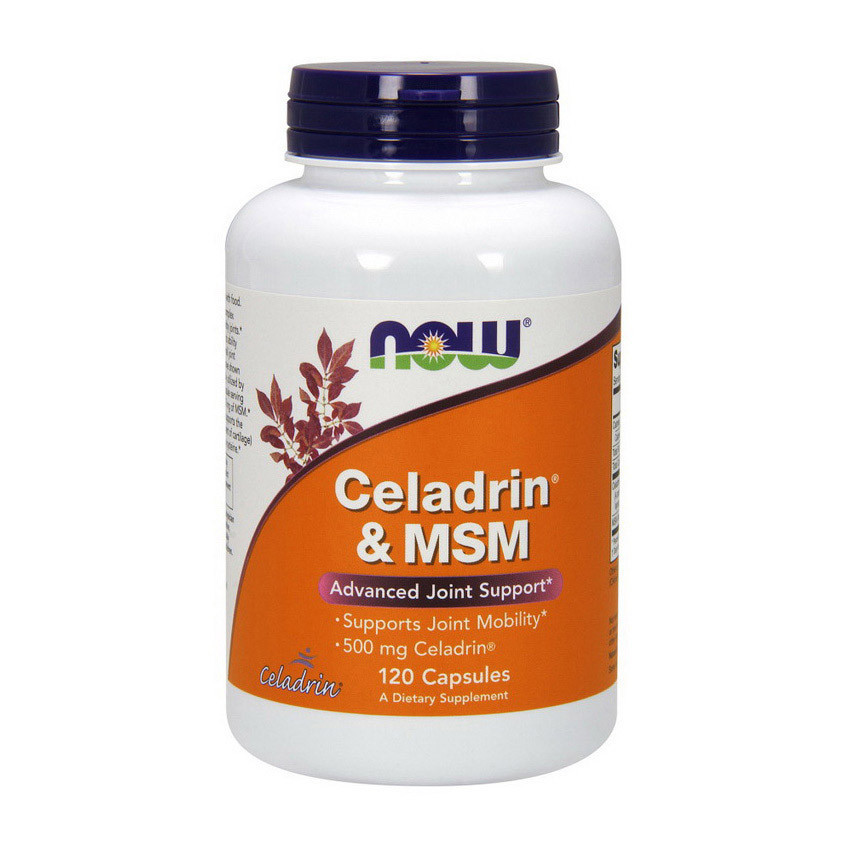 Целадрин МСМ Now Foods Celadrin&MSM 120 капс