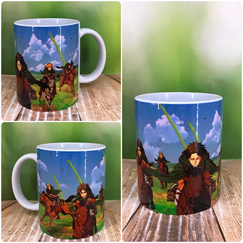 Друк на чашках,Чашка "Атака титанів", фото 1