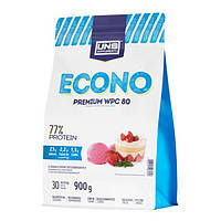Сывороточный протеин концентрат UNS Econo Premium (900 г) юнс Strawberry Ice Cream