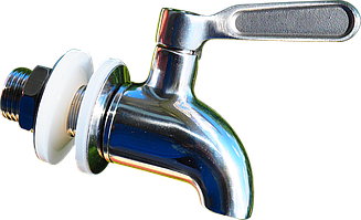 Кран з нержавіючої сталі