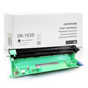 Сумісний Картридж Brother DR1030 (DR-1030) , модуль фотобарабан (10.000 стор.), Gravitone