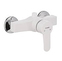 Plamix Mario-003 White Змішувач для душу білий (без шланга та лійки)