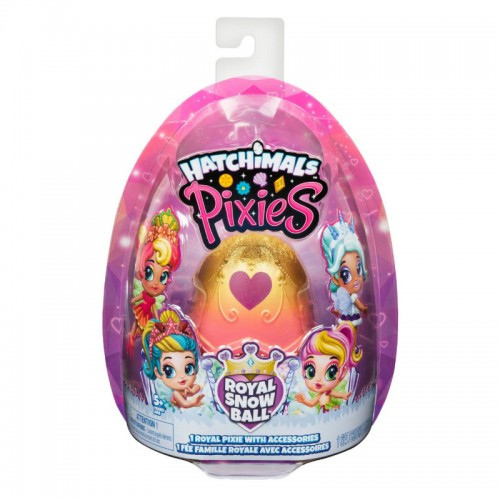 Hatchimals Pixies Золоте Яйце  Royal Snow Ball Казкова лялька фея Піксис