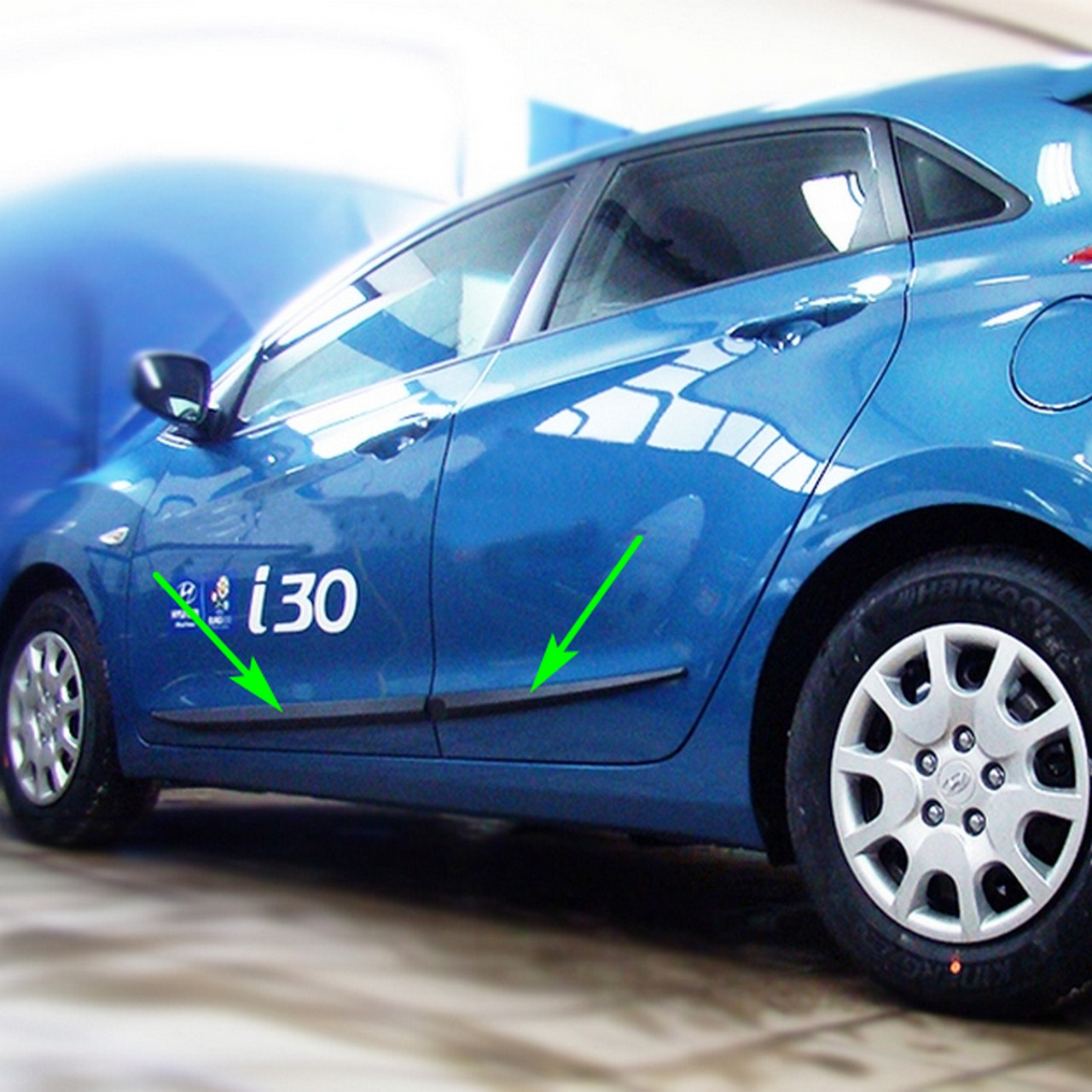 Молдинги на двері для Hyundai i30 GD 5Dr 2011-2017
