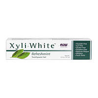 Зубная паста-гель Now Foods Xyli White Toothpaste Gel (181 g, refreshmint)