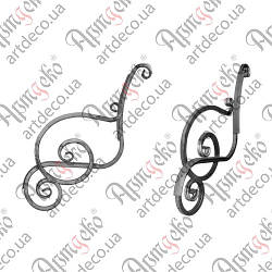 Боковина гойдалки 790х630х20 (комплект - ліва, права) Арт: 67.010