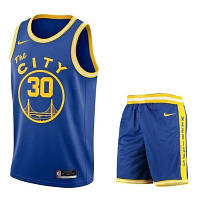 Синяя баскетбольная форма Карри 30 Голден Стейт City Nike Curry Golden State Warriors 2020/21