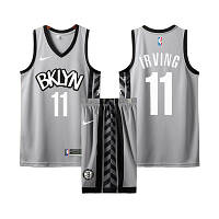 Серая баскетбольная форма Ирвинг Кайри11 Бруклин Нетс Kyrie Irving №11 Brooklyn Nets City Edition