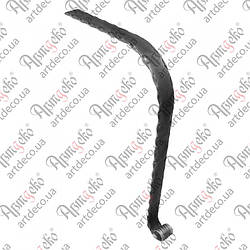 Закінчення перил 680х40х4 Арт. б 30.008.04