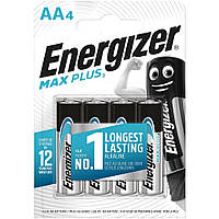 Батарейка щелочная Energizer Maxplus Alkaline LR6 AA пальчиковая (блистер)