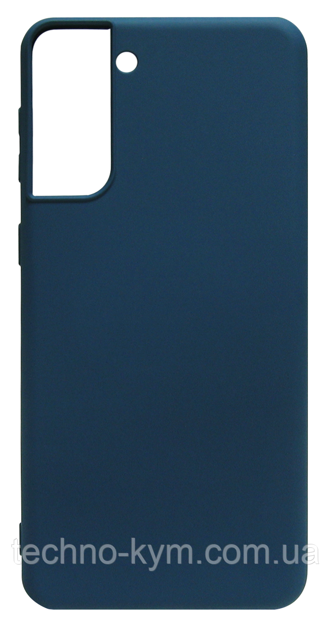Силікон SA G996B S21+ dark blue Silicone Case
