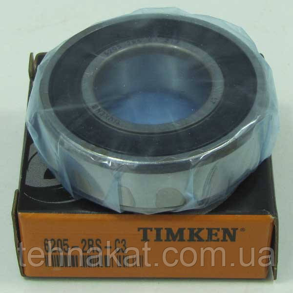 Підшипник 6205 2RSC3 (180205) TIMKEN США 25*52*15