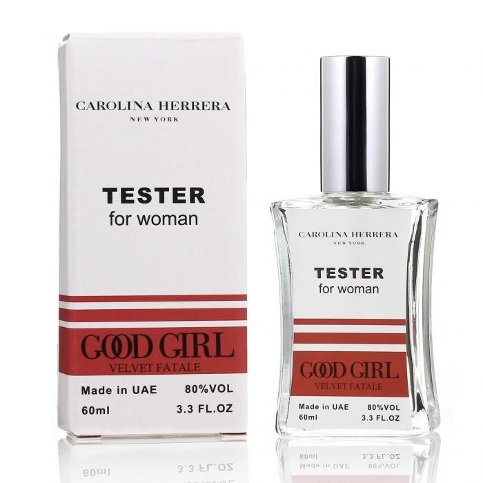 Тестер Carolina Herrera Good Girl Velvet Fatale жіночий, 60 мл