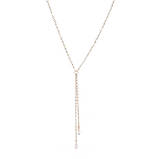 Підвіска з кристалами кулон кристал на довгому ланцюжку, фото 4