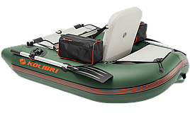 Човен надувний із ПВХ Kolibri K 180F-кабель пліт-каленчик для риболовлі 1-місний